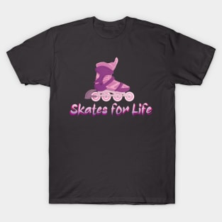 Pink Skates for Life T-Shirt